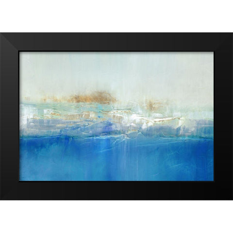 Marine Lights  Black Modern Wood Framed Art Print by Kroeker, Wendy