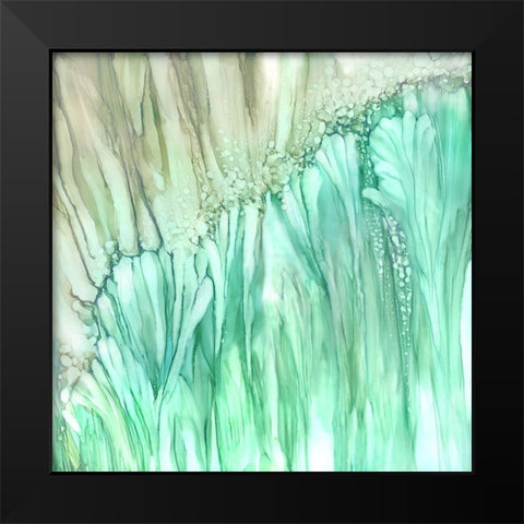 Dream Flower  Black Modern Wood Framed Art Print by Kroker, Wendy