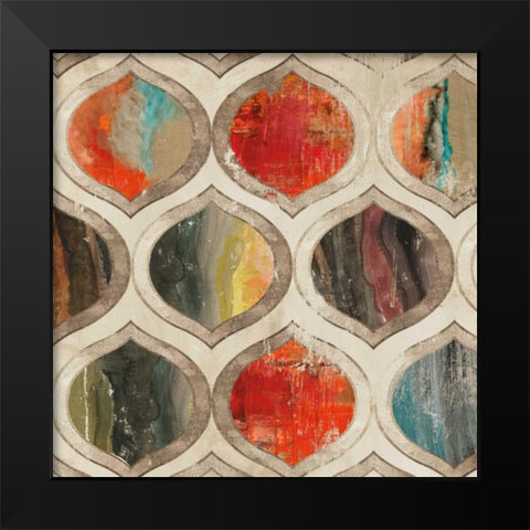 Solaris Black Modern Wood Framed Art Print by Wilson, Aimee