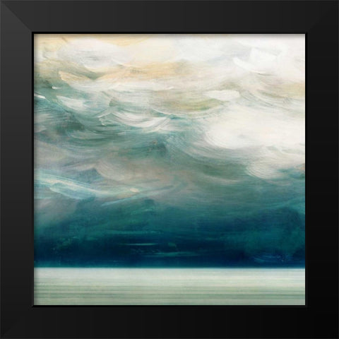 Ocean Breeze I Black Modern Wood Framed Art Print by Wilson, Aimee