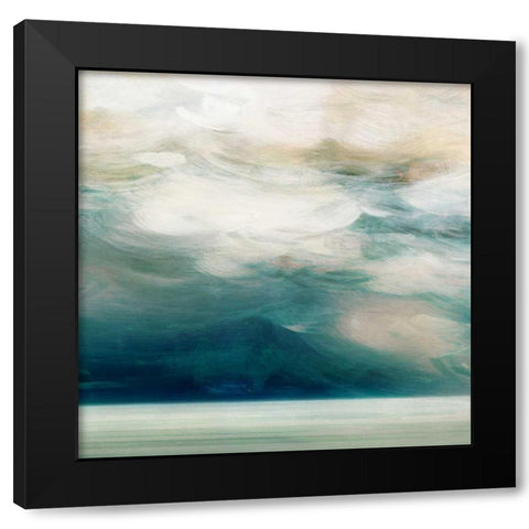 Ocean Breeze I Black Modern Wood Framed Art Print with Double Matting by Wilson, Aimee