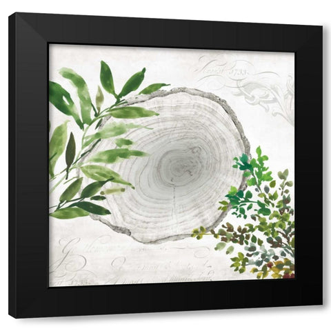 Eco II Black Modern Wood Framed Art Print by Wilson, Aimee