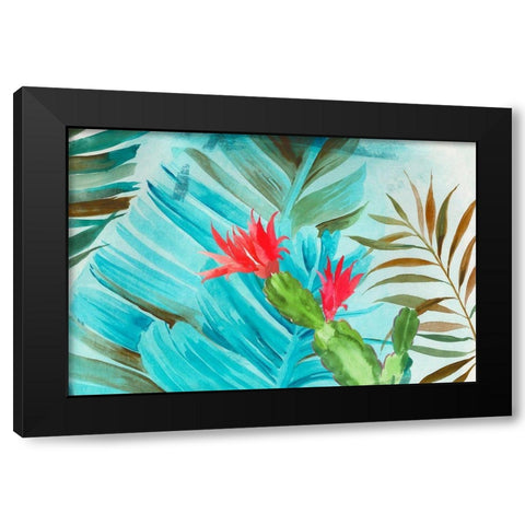 Tropical Mixing Black Modern Wood Framed Art Print with Double Matting by Wilson, Aimee