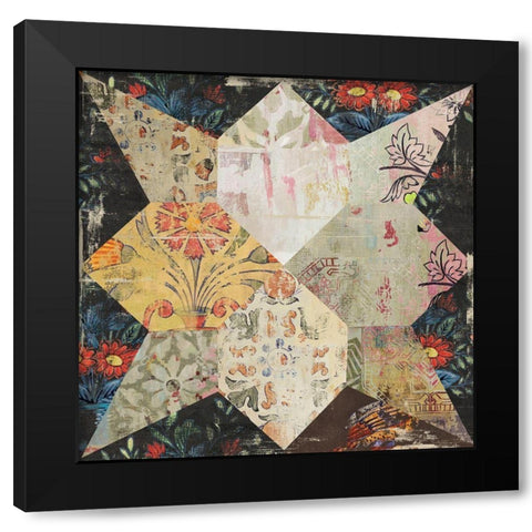 Camille I Black Modern Wood Framed Art Print with Double Matting by Wilson, Aimee