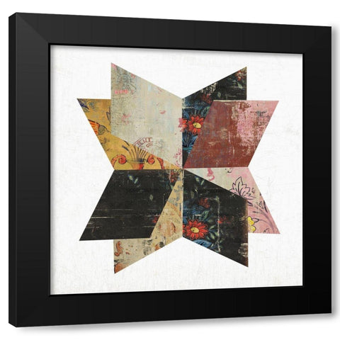 Camille II Black Modern Wood Framed Art Print with Double Matting by Wilson, Aimee