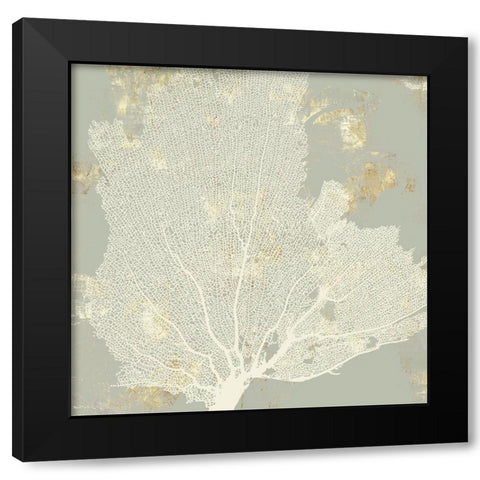 Sea Coral I  Black Modern Wood Framed Art Print with Double Matting by Wilson, Aimee