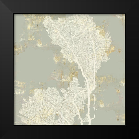 Sea Coral II  Black Modern Wood Framed Art Print by Wilson, Aimee