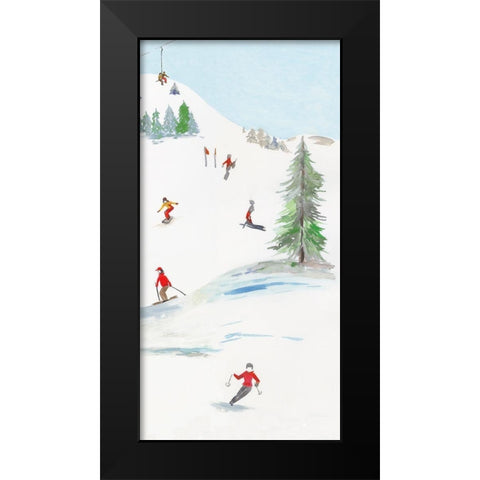 Blue Mountain III  Black Modern Wood Framed Art Print by Wilson, Aimee