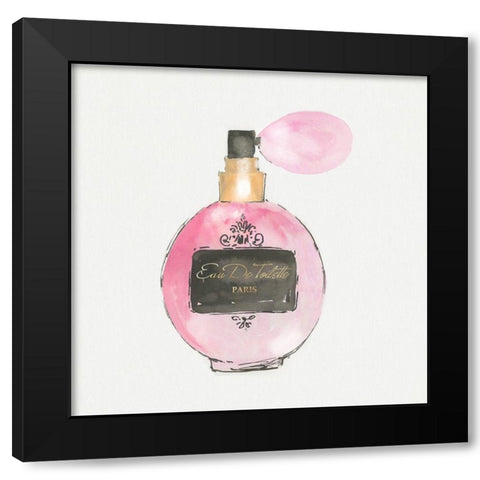 Perfume Paris I  Black Modern Wood Framed Art Print with Double Matting by Aimee Wilson