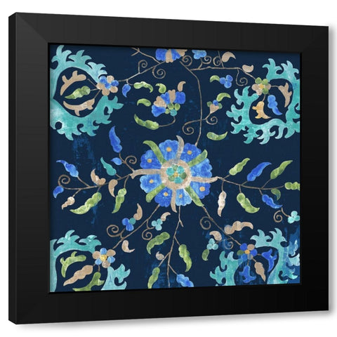 Persian Nights II  Black Modern Wood Framed Art Print with Double Matting by Wilson, Aimee