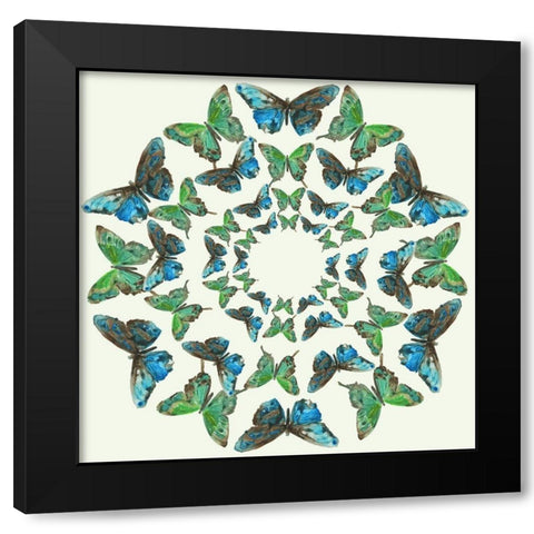 Bittersweet Symphony III Black Modern Wood Framed Art Print with Double Matting by Wilson, Aimee