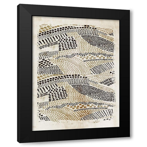 Flicker  Black Modern Wood Framed Art Print by Wilson, Aimee