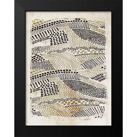 Flicker  Black Modern Wood Framed Art Print by Wilson, Aimee