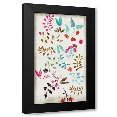 Vermont Garden Black Modern Wood Framed Art Print by Wilson, Aimee