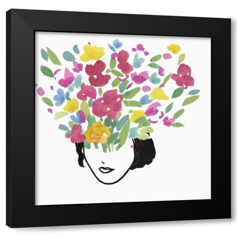 I Wish II Black Modern Wood Framed Art Print with Double Matting by Wilson, Aimee