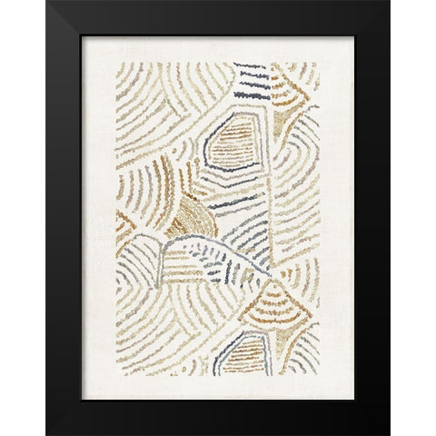 Dreamy Geo I  Black Modern Wood Framed Art Print by Wilson, Aimee