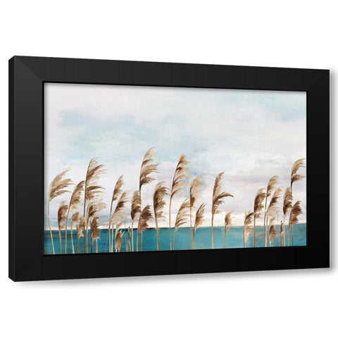 Summer Wind III Black Modern Wood Framed Art Print by Wilson, Aimee