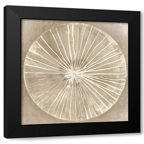 Emboss Beauty I  Black Modern Wood Framed Art Print with Double Matting by Wilson, Aimee