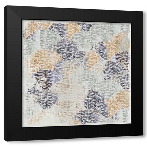 Broken Tile I  Black Modern Wood Framed Art Print with Double Matting by Wilson, Aimee