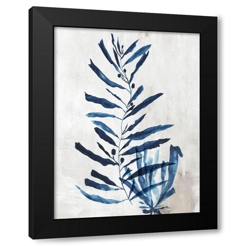 Coral Plant I  Black Modern Wood Framed Art Print with Double Matting by Wilson, Aimee