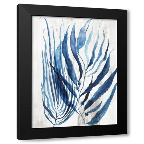 Coral Plant II Black Modern Wood Framed Art Print by Wilson, Aimee