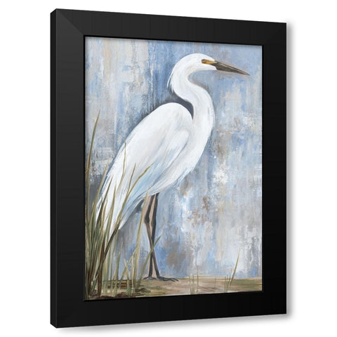 White Egert Black Modern Wood Framed Art Print with Double Matting by Wilson, Aimee