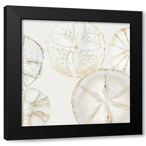 Sea Patterns I Black Modern Wood Framed Art Print with Double Matting by Wilson, Aimee