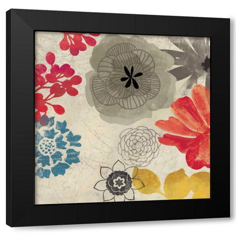 Danica II - Mini Black Modern Wood Framed Art Print with Double Matting by Wilson, Aimee