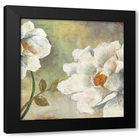 Passionate I  Black Modern Wood Framed Art Print with Double Matting by Wilson, Aimee