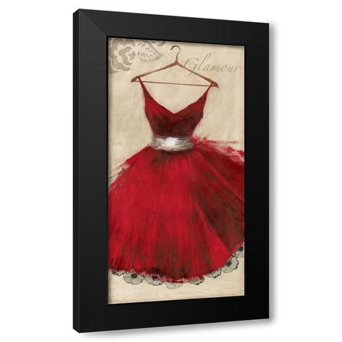 Glamour Black Modern Wood Framed Art Print with Double Matting by Wilson, Aimee