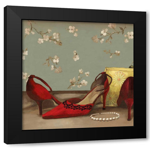 Accessories II - Mini Black Modern Wood Framed Art Print with Double Matting by Wilson, Aimee