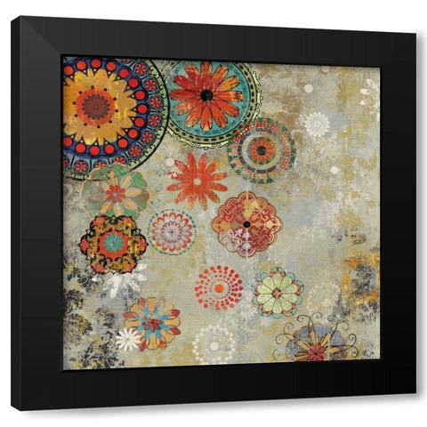 Caravan I Black Modern Wood Framed Art Print by Wilson, Aimee