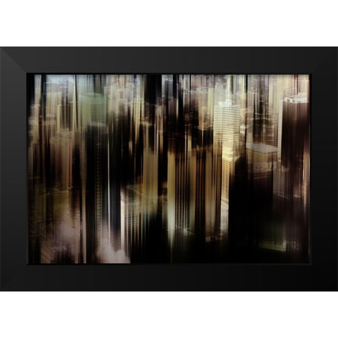 Elevator II  Black Modern Wood Framed Art Print by Cooke, William