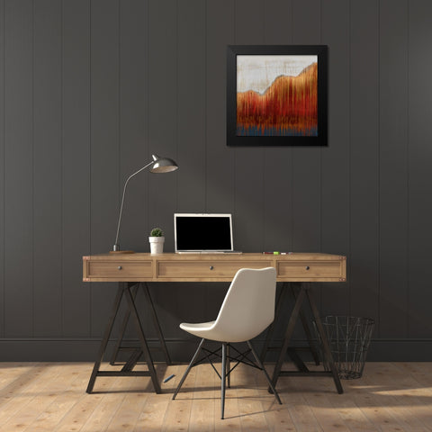 Red Mountain Pass I Black Modern Wood Framed Art Print by Wilde, Susan