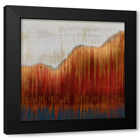 Red Mountain Pass I Black Modern Wood Framed Art Print by Wilde, Susan
