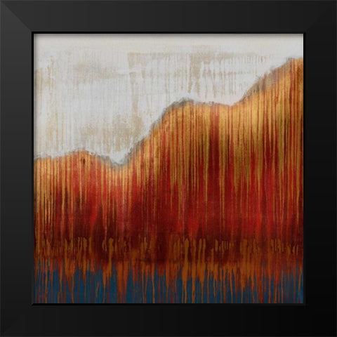 Red Mountain Pass I Black Modern Wood Framed Art Print by Wilde, Susan
