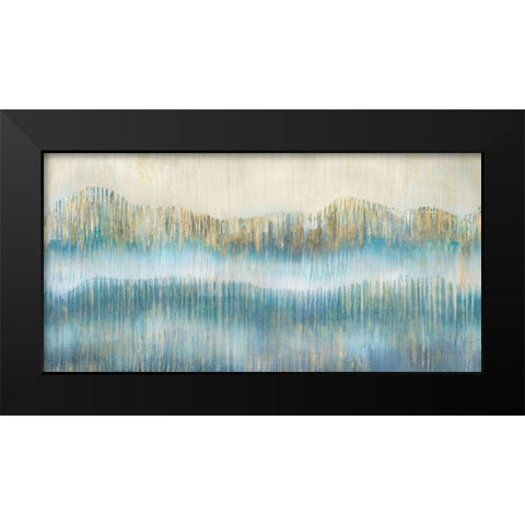 Tranquil Landscape I Black Modern Wood Framed Art Print by Wilde, Susan