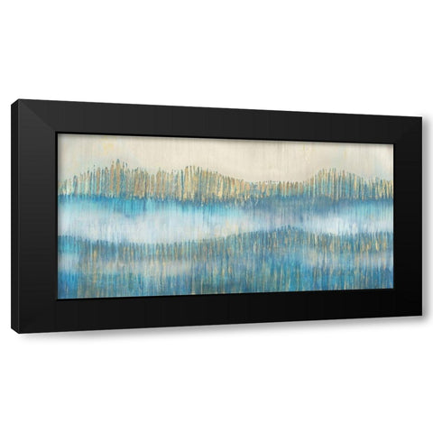 Tranquil Landscape II Black Modern Wood Framed Art Print with Double Matting by Wilde, Susan