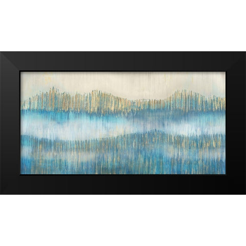 Tranquil Landscape II Black Modern Wood Framed Art Print by Wilde, Susan