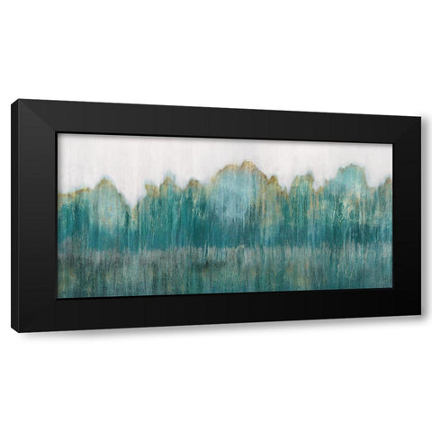 Stumbled Black Modern Wood Framed Art Print by Wilde, Susan