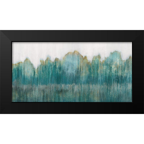 Stumbled Black Modern Wood Framed Art Print by Wilde, Susan