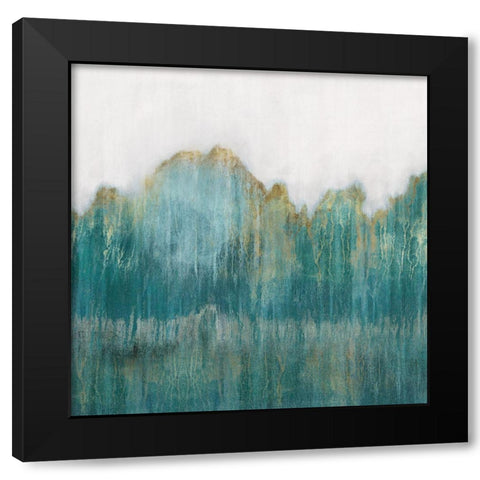 Fortune I Black Modern Wood Framed Art Print by Wilde, Susan