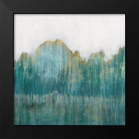 Fortune I Black Modern Wood Framed Art Print by Wilde, Susan