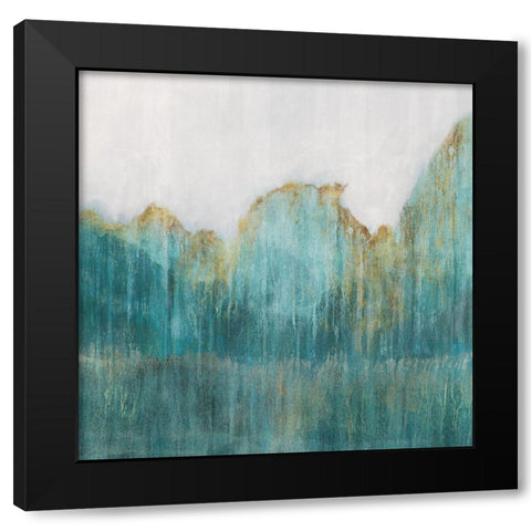 Fortune II Black Modern Wood Framed Art Print by Wilde, Susan