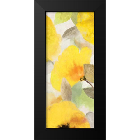 Happy Florals II - Mini Black Modern Wood Framed Art Print by Wilson, Aimee