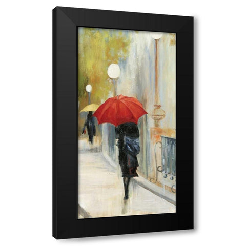 I Will be There Black Modern Wood Framed Art Print by Wilson, Aimee