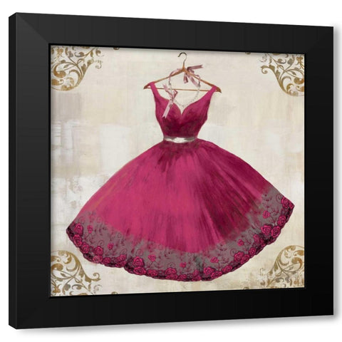 Magnificent Black Modern Wood Framed Art Print with Double Matting by Wilson, Aimee