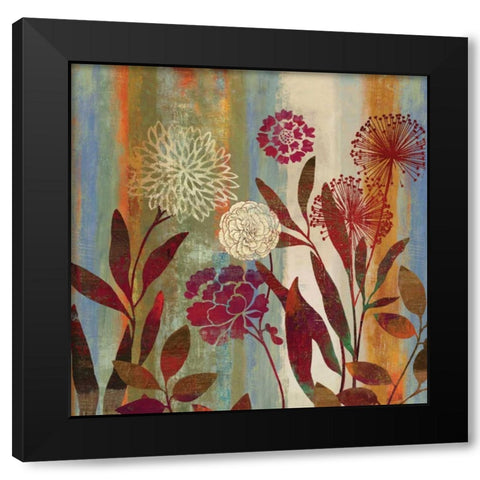 Beginnings II Black Modern Wood Framed Art Print by Wilson, Aimee