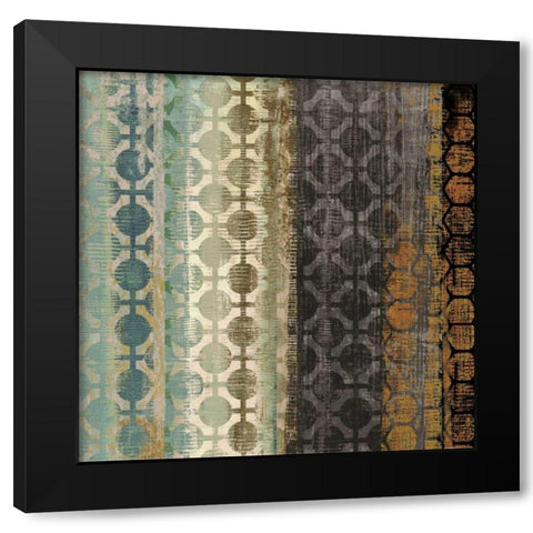 Tribal Moderne III Black Modern Wood Framed Art Print by Wilson, Aimee