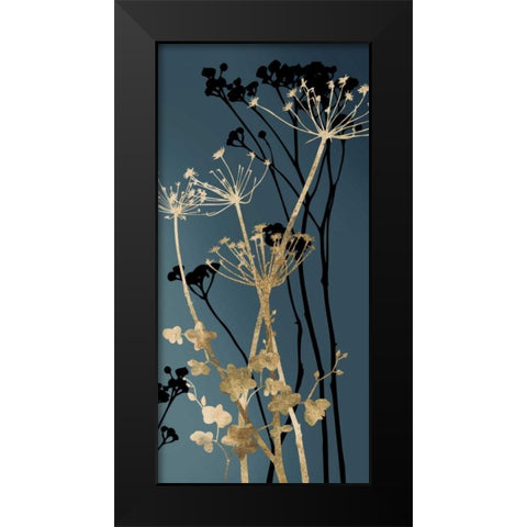 Twilight Botanicals I Black Modern Wood Framed Art Print by Wilson, Aimee